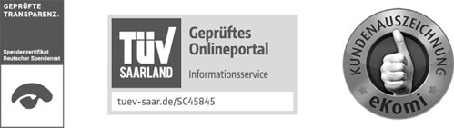 DSR, TÜV, eKomi-Siegel DSR, TÜV, eKomi-Siegel